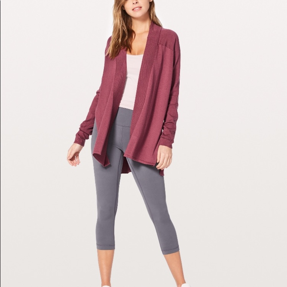 🔴FIRM PRICE NWT LULULEMON BLISSFUL ZEN SWEATER - Picture 2 of 6